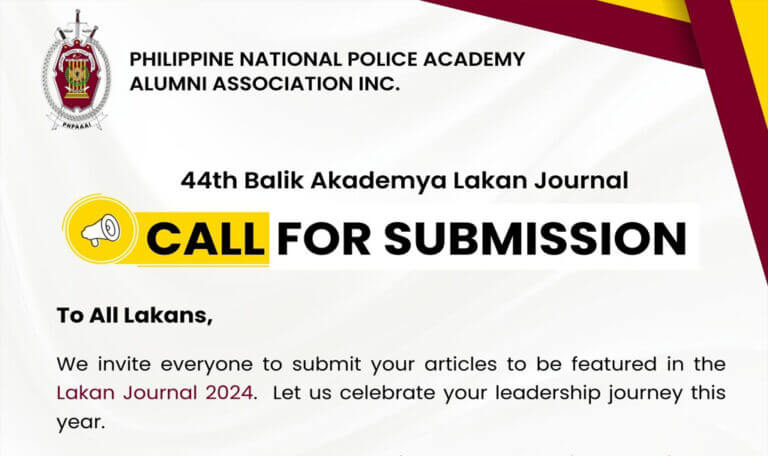 44th Balik Akademya Lakan Journal - Call for Submission 1 call for submission
